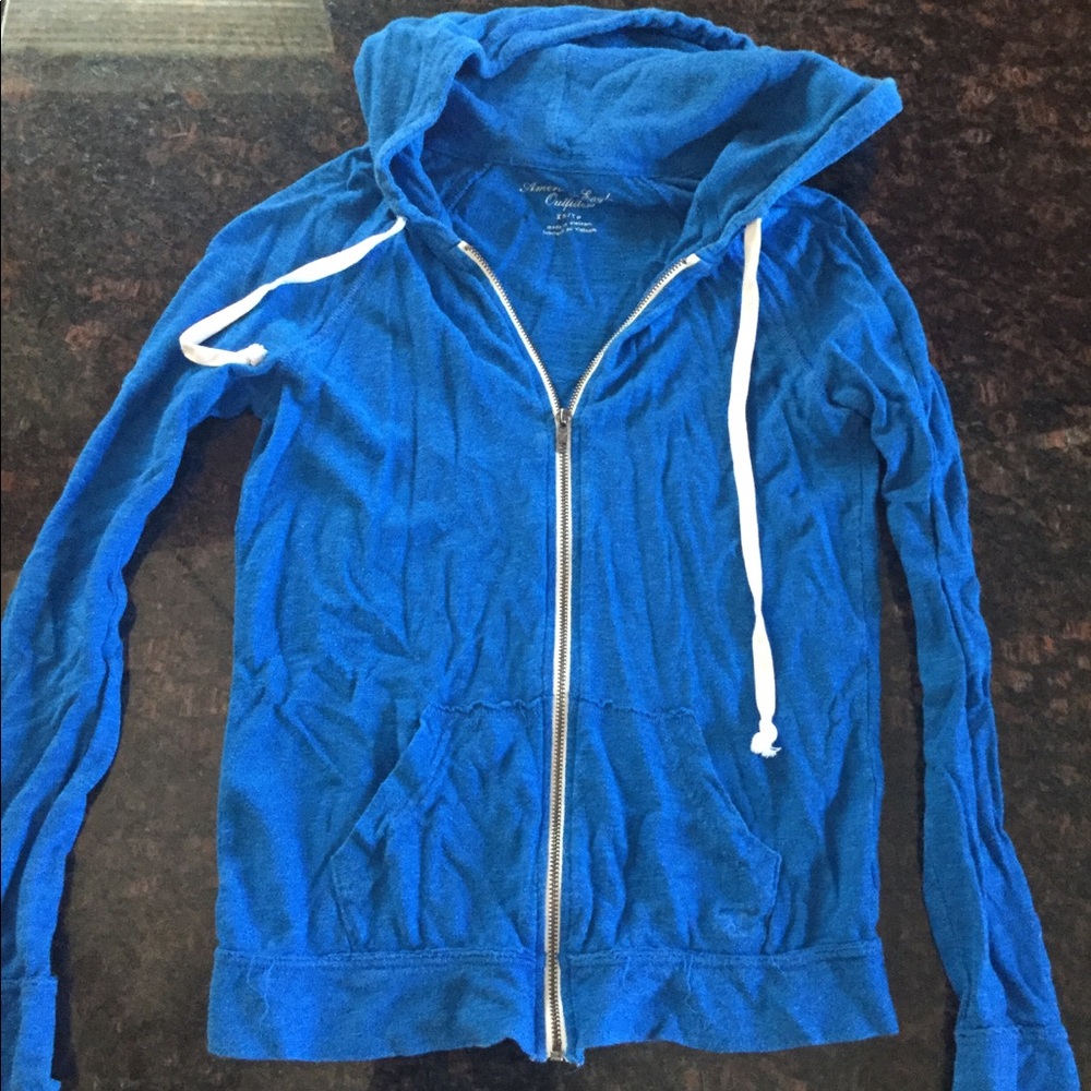 Zip up sweatshirt